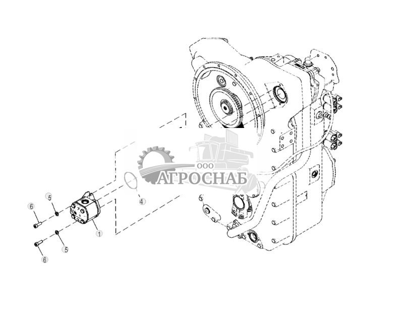 Насос блокировки дифференциала - ST879181 16.jpg